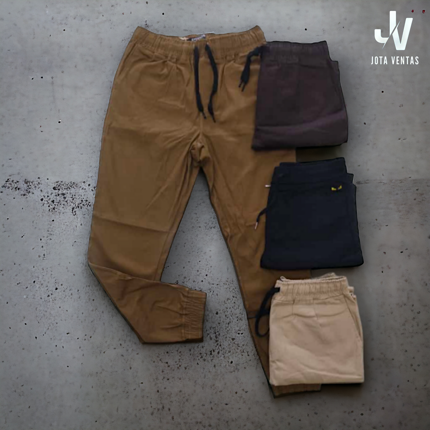 PANTALON JOGGER MEN DRILL